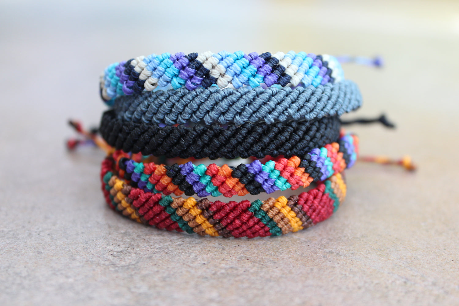 BRAIDED BRACELETS