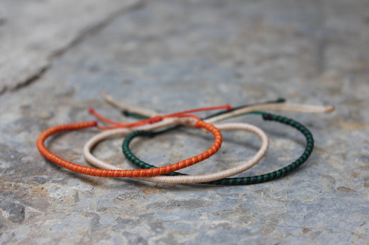 Loop 3-Piece Thin Bracelet Set / Zucca