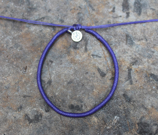 Loop Anklet / Purple