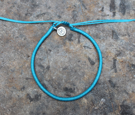 Loop Anklet / Turquoise