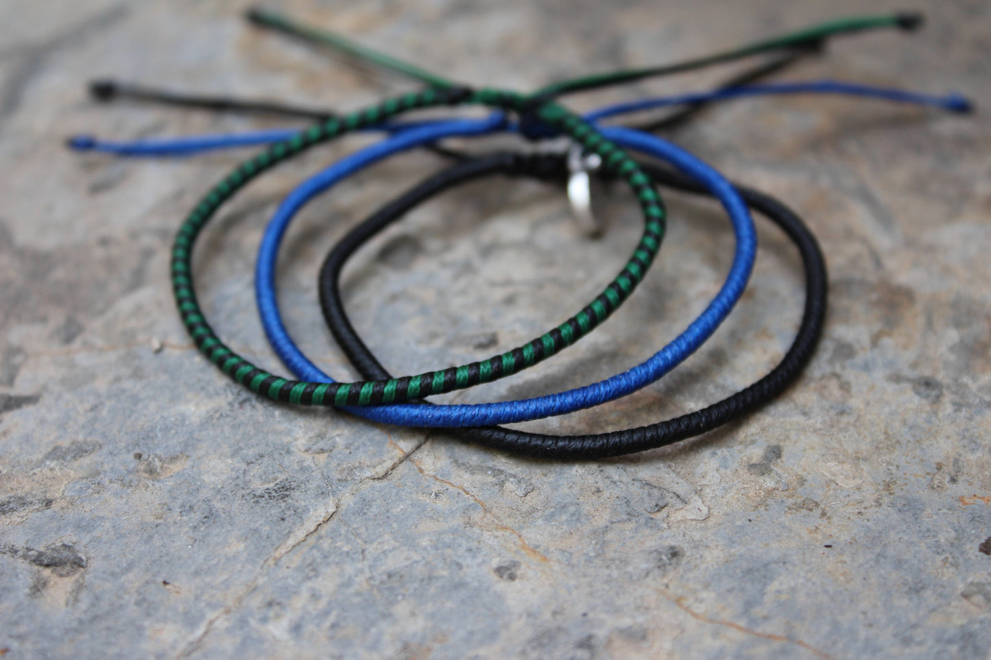 Loop 3 Thin Bracelet Set / Basic 02