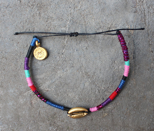 Loop Discoshell Bracelet