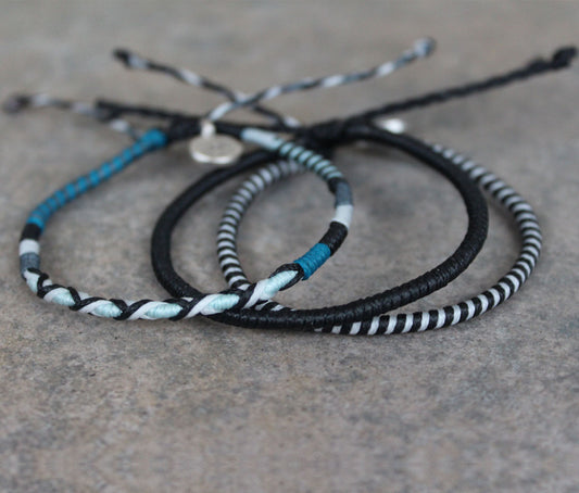 Loop 3 Thin Bracelet Set 003