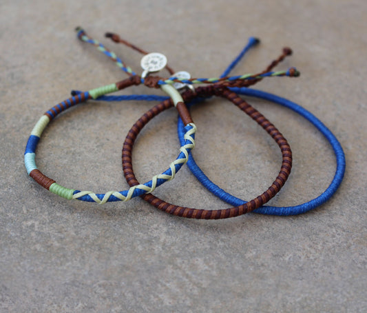 Loop 3 Thin Bracelet Set 014