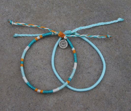 Loop 2 Thin Bracelet Set/ Island