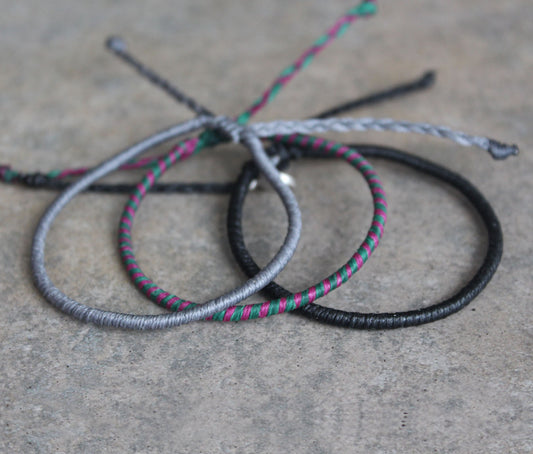 Loop 3 Thin Bracelet Set / NoHo