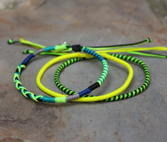 Loop 3 Thin Bracelet Set / Neo 02