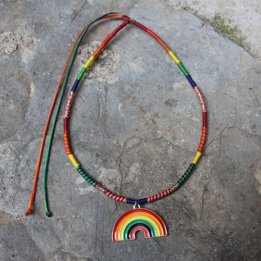 Rainbow Necklace N02